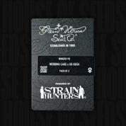 Schwarze Verpackung von Wonder Pie von Green House Seeds mit weißem Text: „Pack of 3“ und „Powered by Strain Hunters“